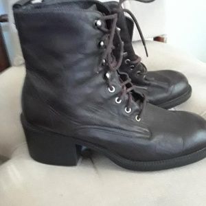 Brown Leather Boots 8.5